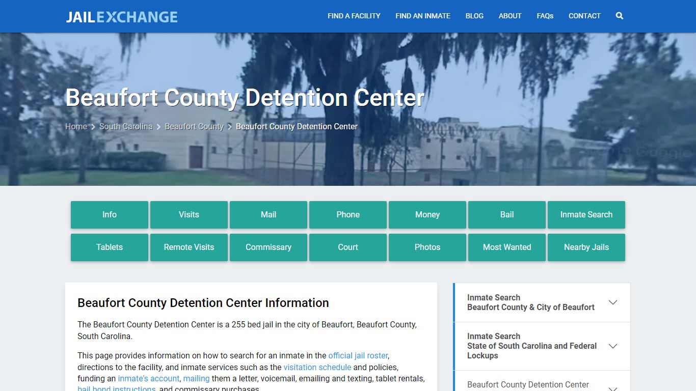 Beaufort County Detention Center - Jail Exchange